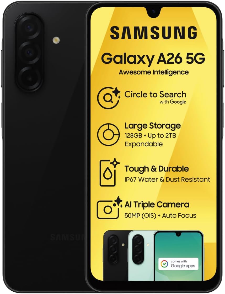 Samsung Galaxy A26 5g Sm A266bzkbeub — alternate view