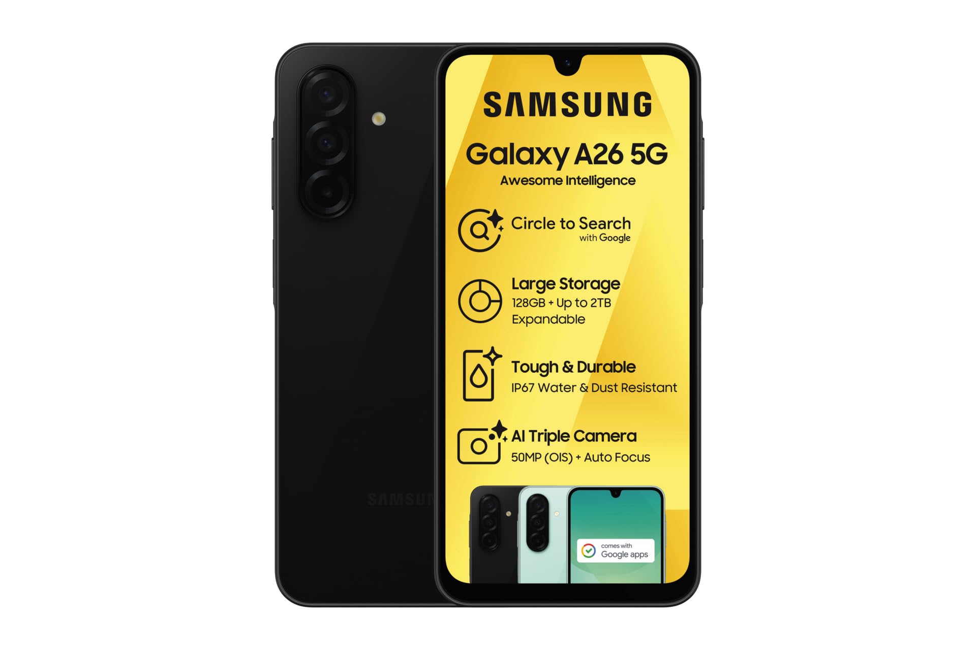 Samsung Galaxy A26 5g Sm A266bzkbeub — alternate view
