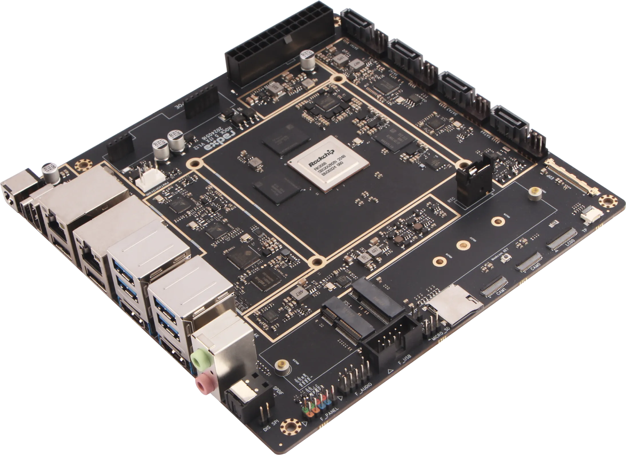 Radxa ROCK 5 ITX — alternate view