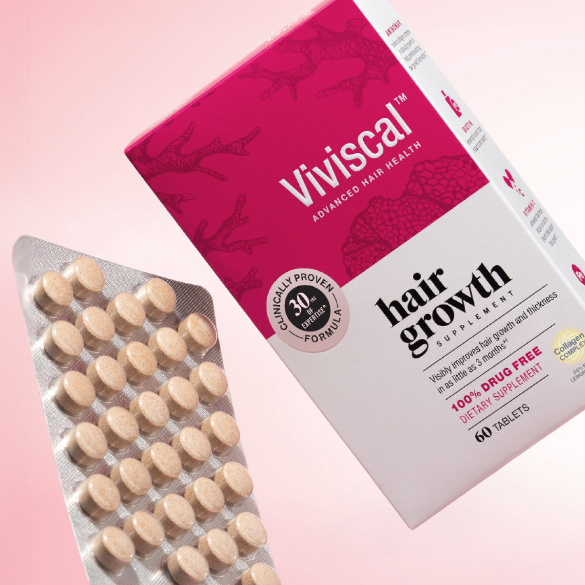 Viviscal Maximum Strength Hair Growth Supplements — alternate view