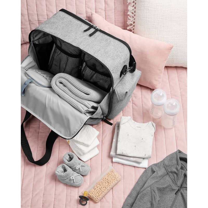 Skip Hop Duo Weekender Diaper Bag Melange — alternate view