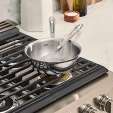 All-Clad D3 Curated 2.5 Qt. Stainless Steel Saucier — alternate view