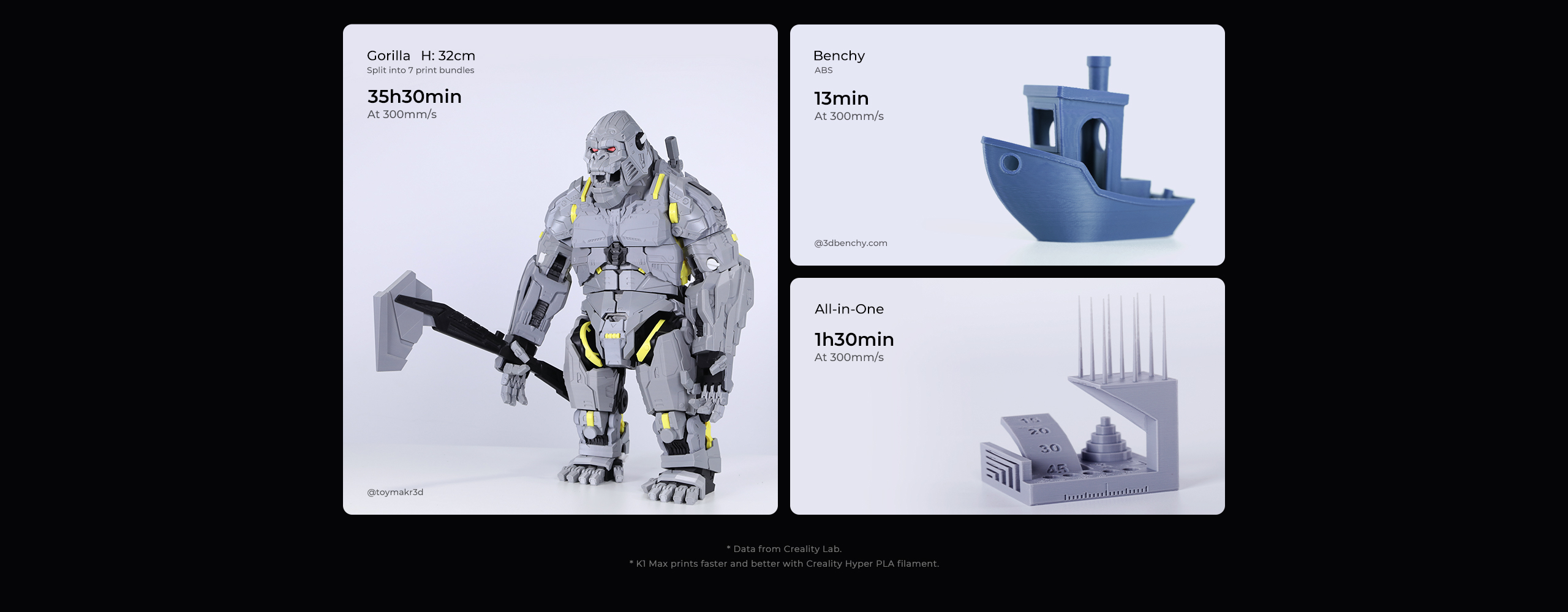 Creality K1 Max 3D Printer — alternate view