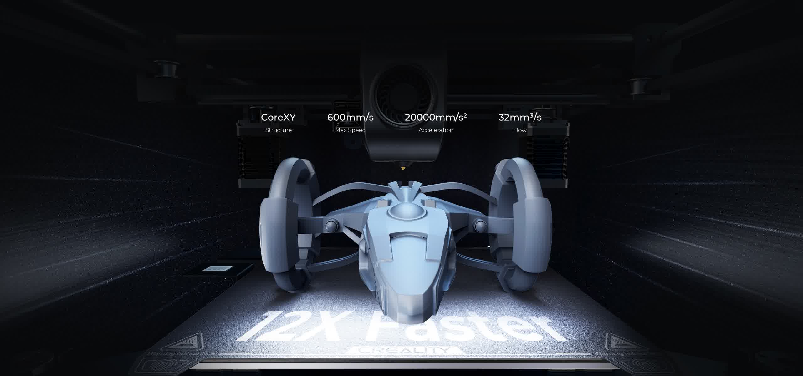 Creality K1 Max 3D Printer — alternate view