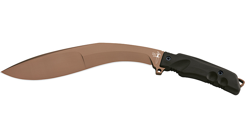 Fox Extreme Tactical Kukri Machete N690Co Blade Forprene Handles Nylon Sheath — alternate view