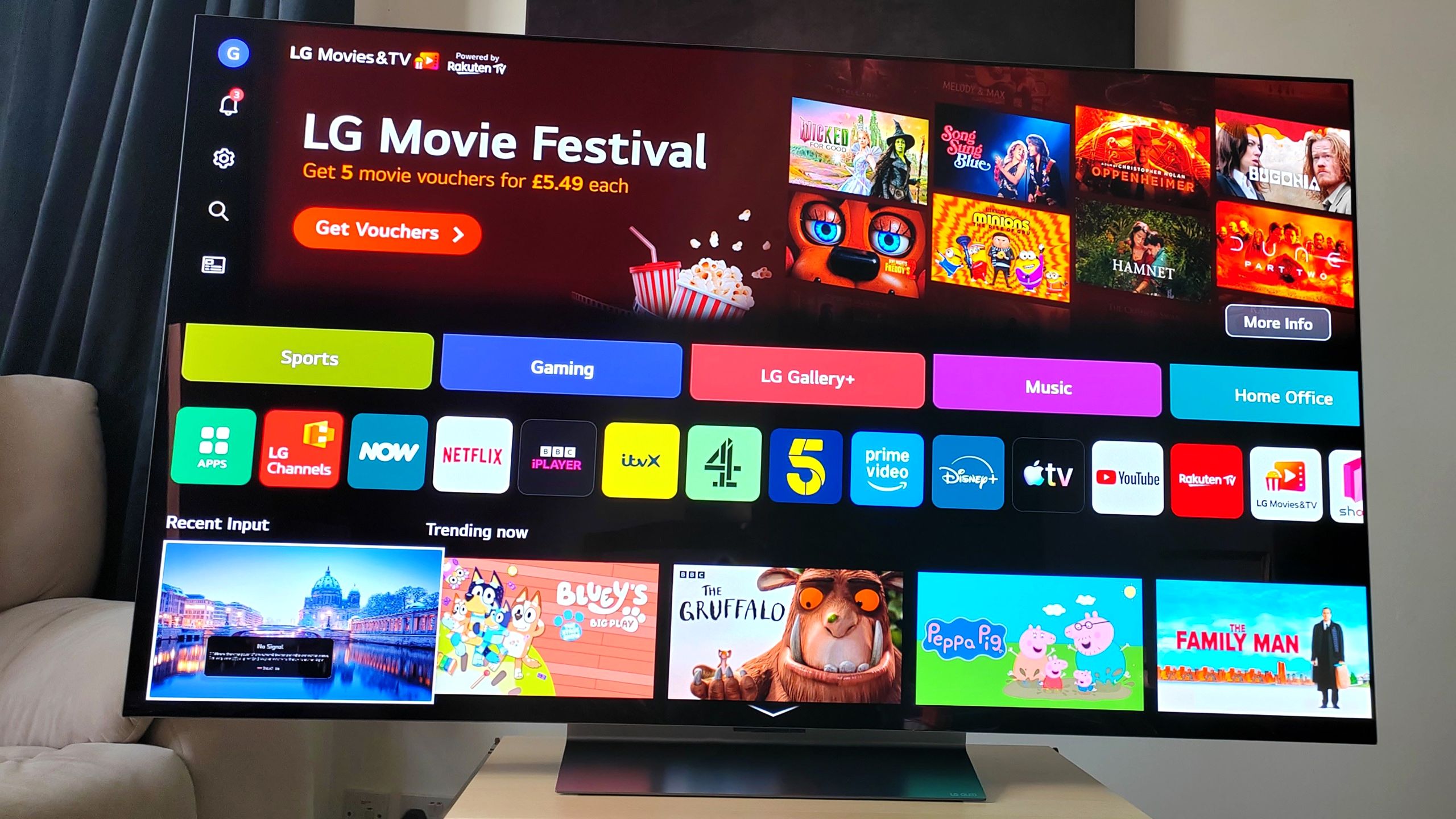 LG OLED55C6PUA — alternate view
