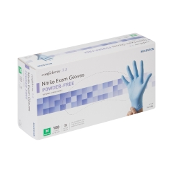 McKesson Confiderm 3.8 Powder Free Nitrile Exam Gloves — alternate view