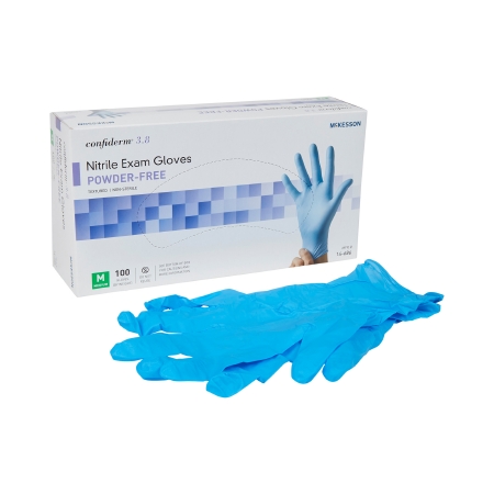 McKesson Confiderm 3.8 Powder Free Nitrile Exam Gloves — alternate view