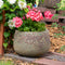 Sunnydaze Decor Round 14-in W x 14-in H Ceramic Outdoor Planter — alternate view