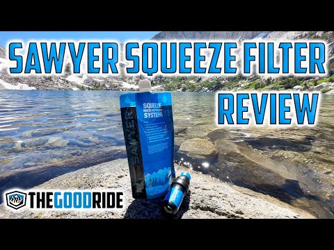 Sawyer Squeeze Water Filtration System — alternate view