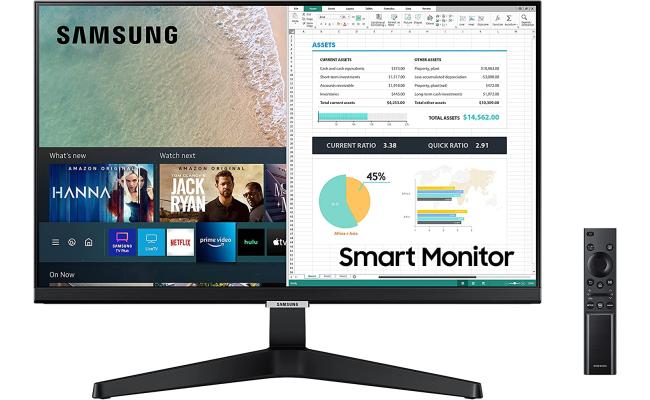 Samsung Smart M5 24 Inch Smart Tv Apps Ls24am506nmxzn — alternate view