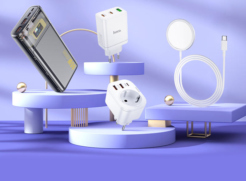 HOCO Tabletop Wireless Rapid Charger Holder — alternate view