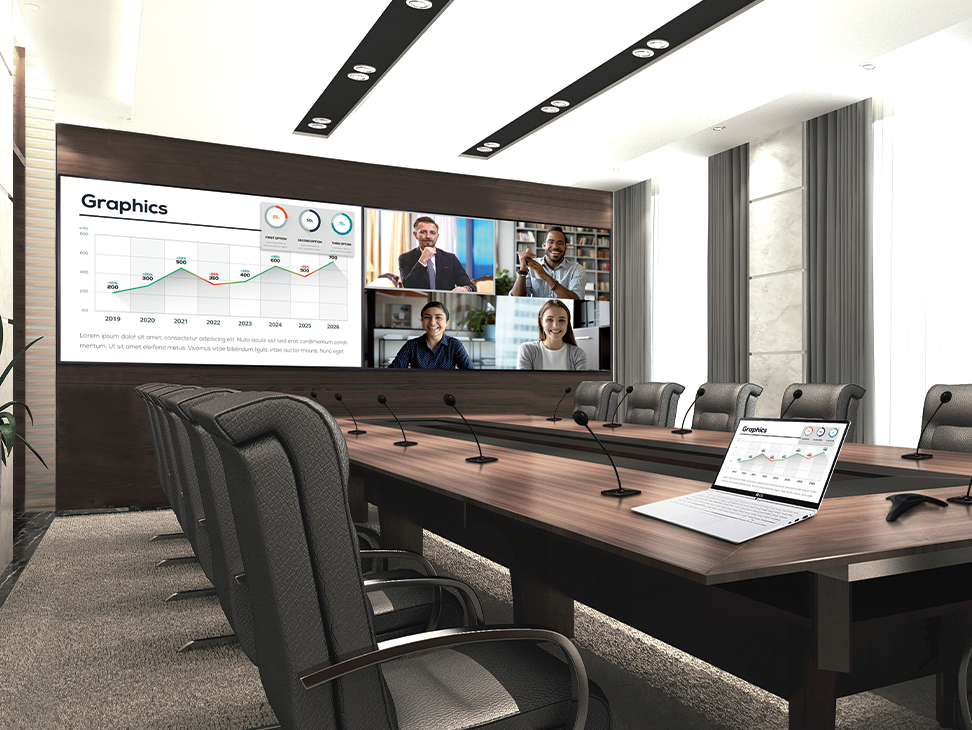 Samsung Equip Your Offices With a Digital Signage Display — alternate view