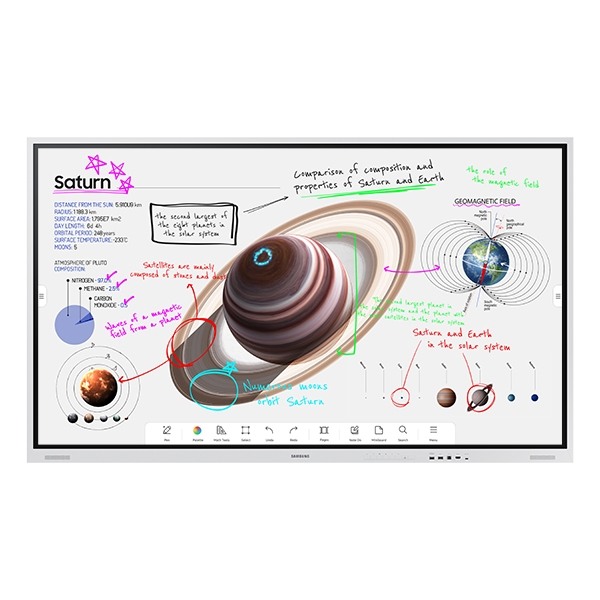 Samsung Flip Pro Wm85b Interactive Display Lh85wmbwlgcxen — alternate view