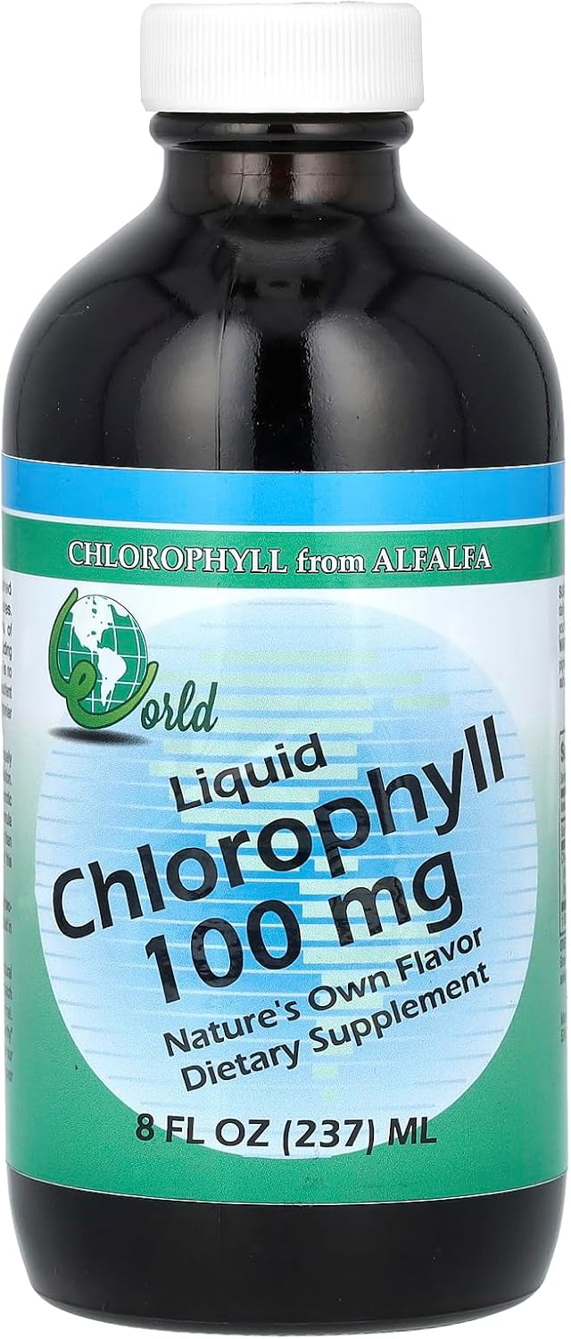 World Organic Liquid Chlorophyll Supplement — alternate view