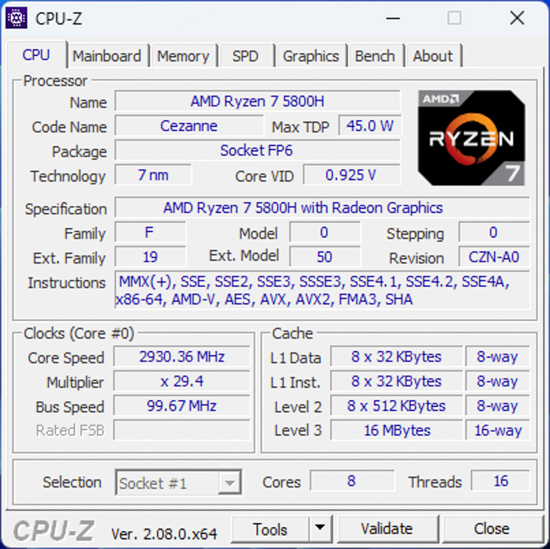 Geekom A5 Mini PC — alternate view