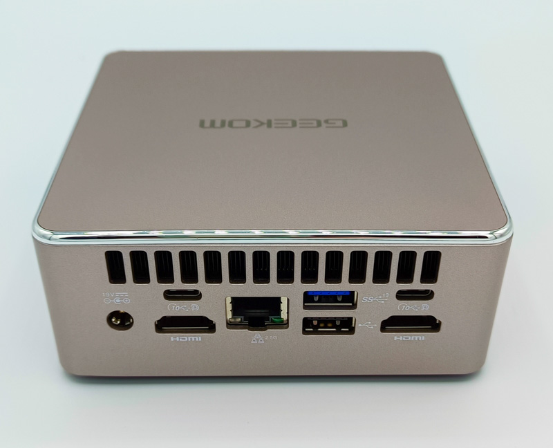 Geekom A5 Mini PC — alternate view
