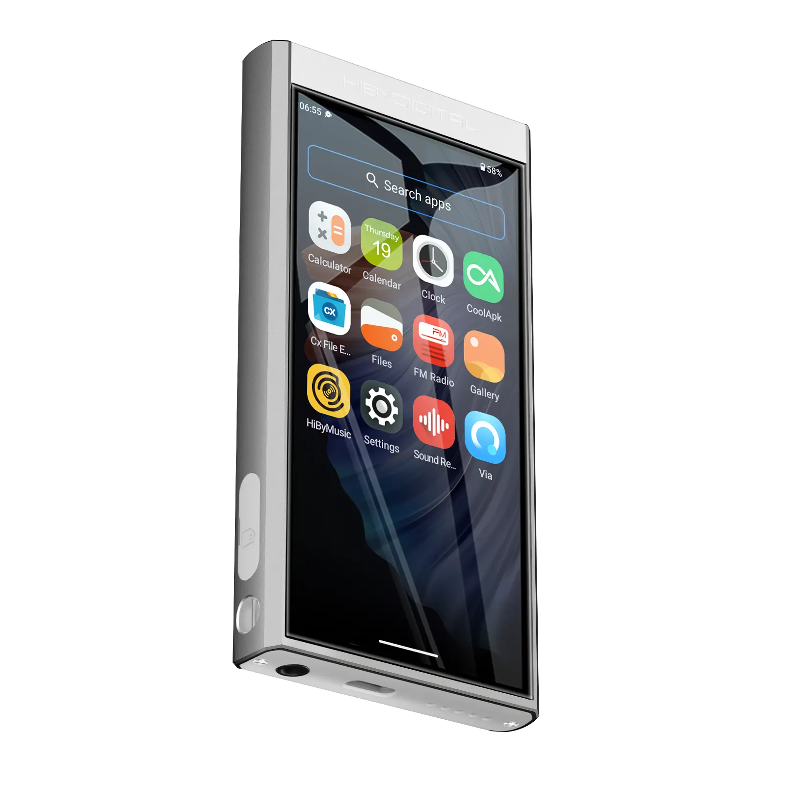 Hiby Digital M300 Pocketable Android Digital Audio Player — alternate view