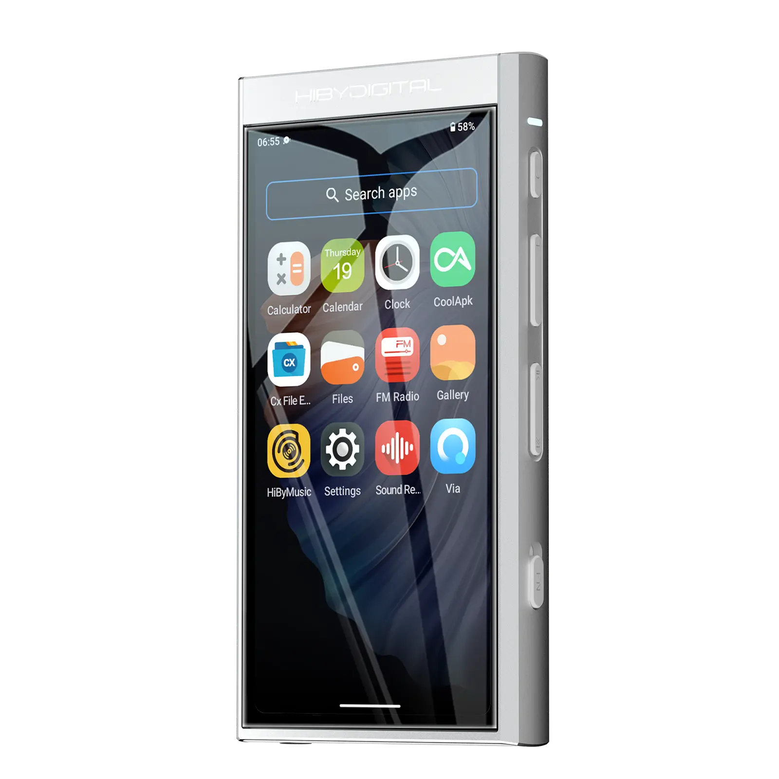 Hiby Digital M300 Pocketable Android Digital Audio Player — alternate view