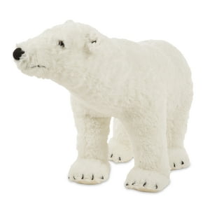 Polar Faux Fur Jumbo Polar Bear Plush — alternate view