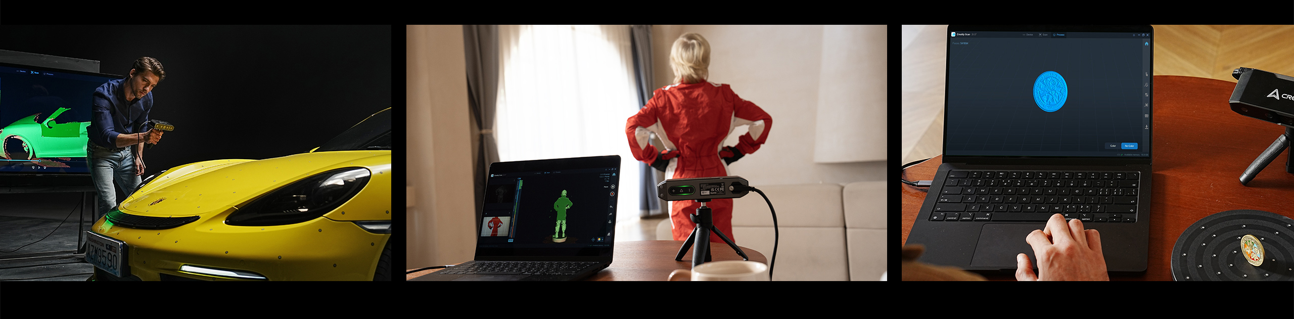 Creality CR-Scan Otter 3D Scanner — alternate view