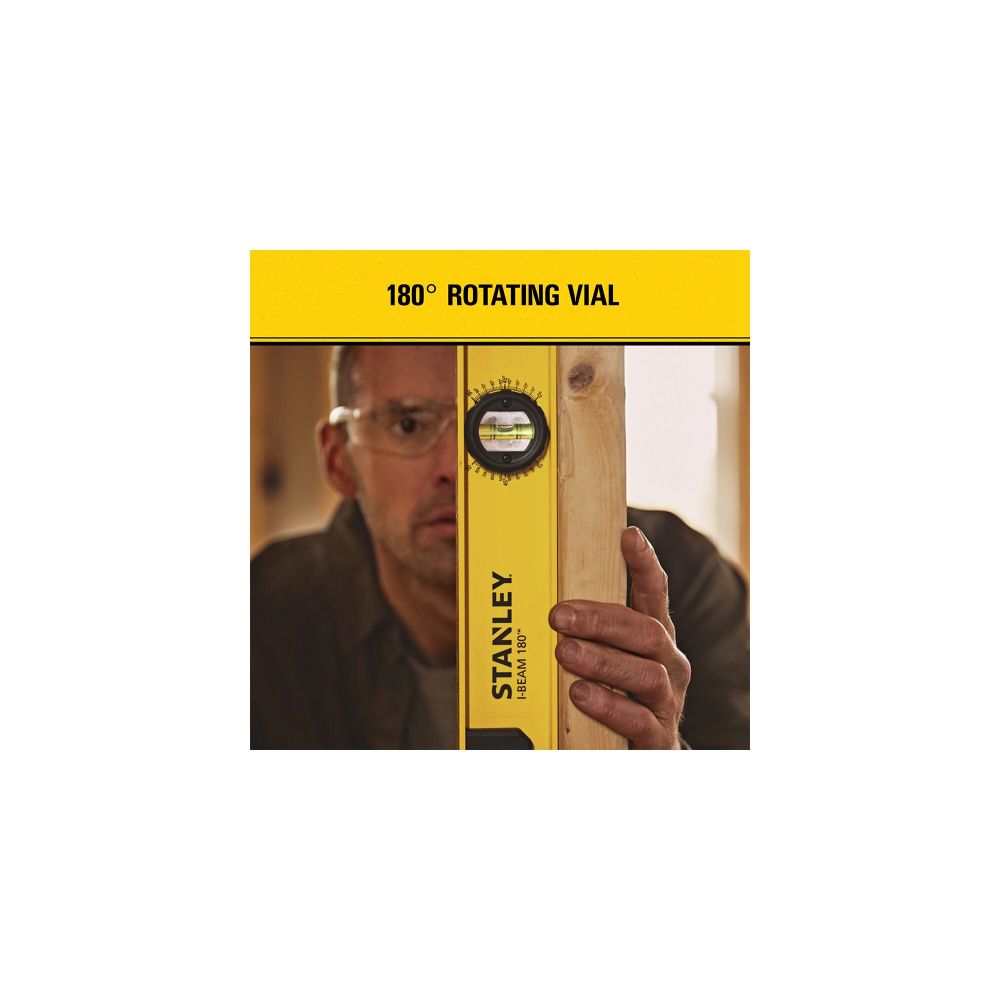 Stanley 24 180deg I-Beam Level — alternate view