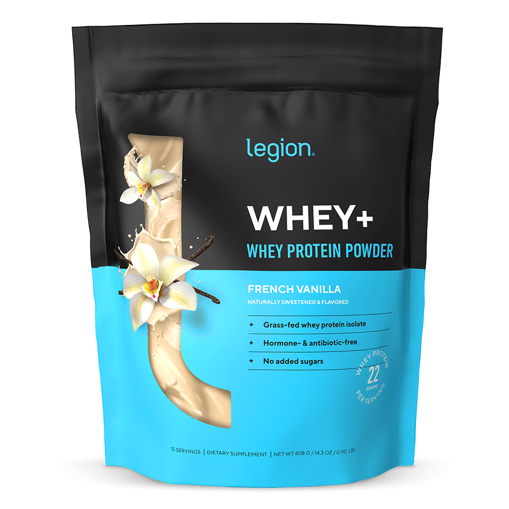 Legion Athletics Legion Whey+ Certified Grass-Fed Irish Whey Protein Isolate — alternate view