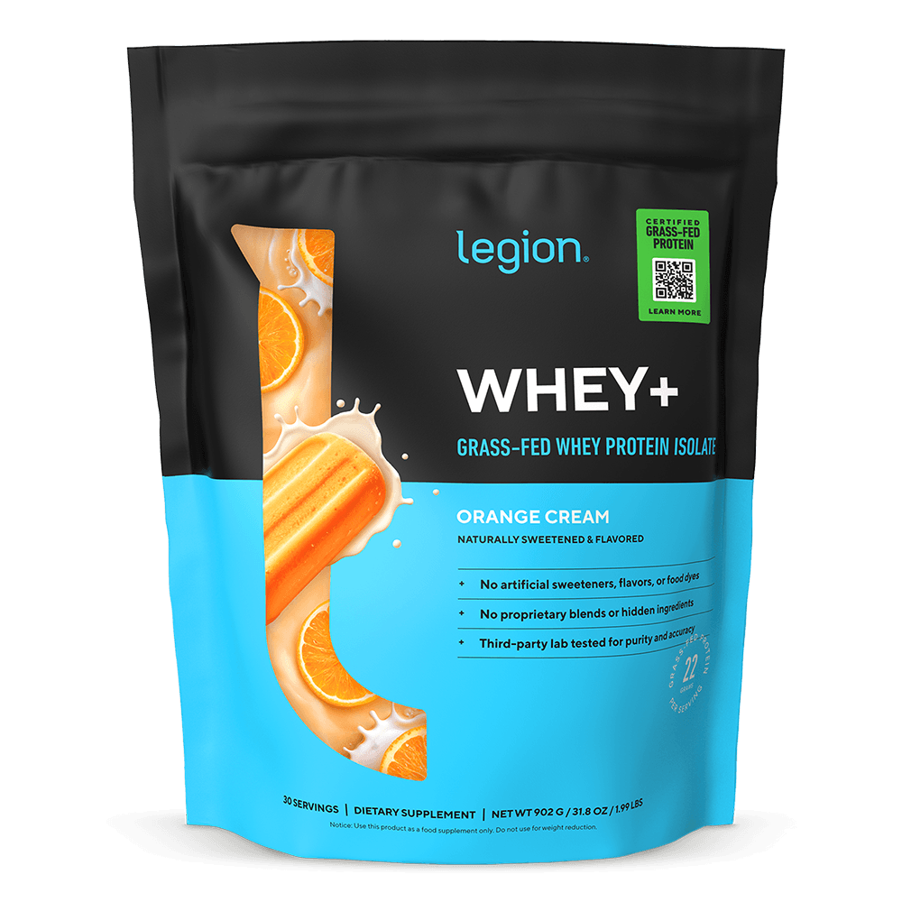 Legion Athletics Legion Whey+ Certified Grass-Fed Irish Whey Protein Isolate — alternate view