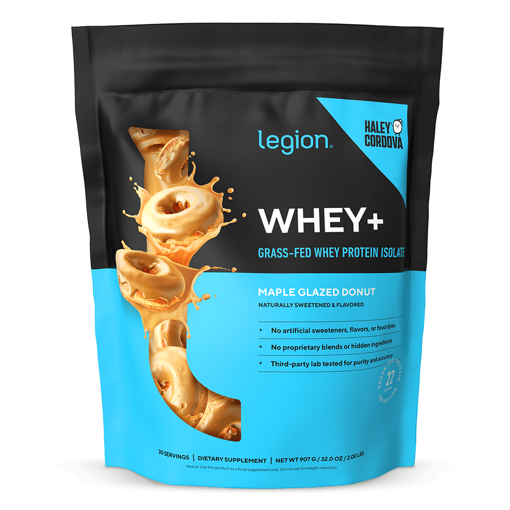 Legion Athletics Legion Whey+ Certified Grass-Fed Irish Whey Protein Isolate — alternate view