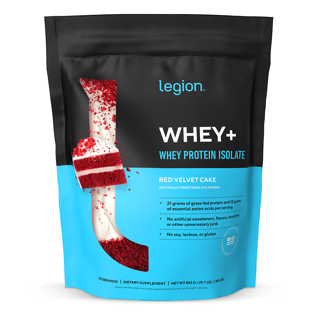 Legion Athletics Legion Whey+ Certified Grass-Fed Irish Whey Protein Isolate — alternate view