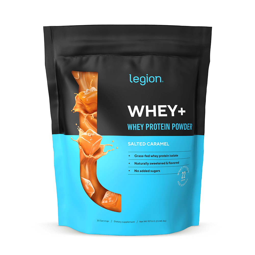 Legion Athletics Legion Whey+ Certified Grass-Fed Irish Whey Protein Isolate