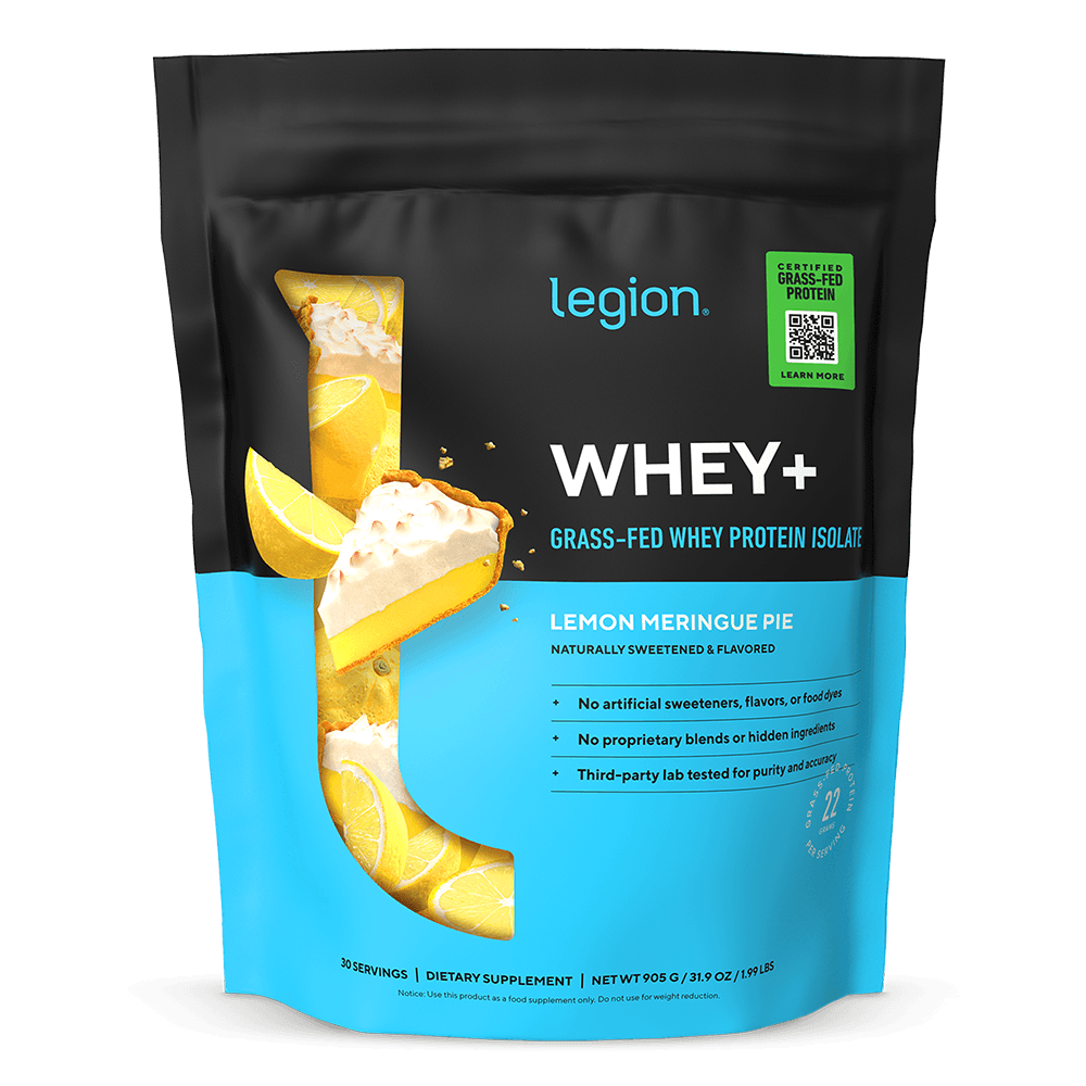 Legion Athletics Legion Whey+ Certified Grass-Fed Irish Whey Protein Isolate — alternate view