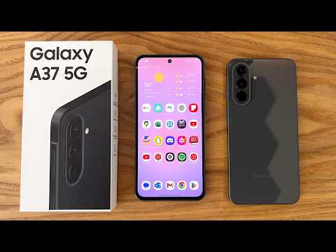 Samsung Galaxy A37 5G Awesome Graygreen SM-A376BDGBEUB — alternate view