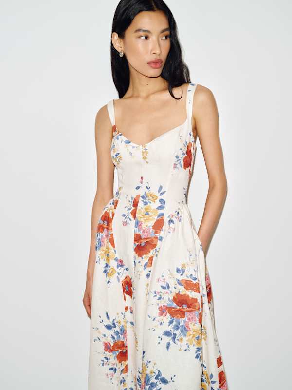 Reformation Midi Dress — alternate view