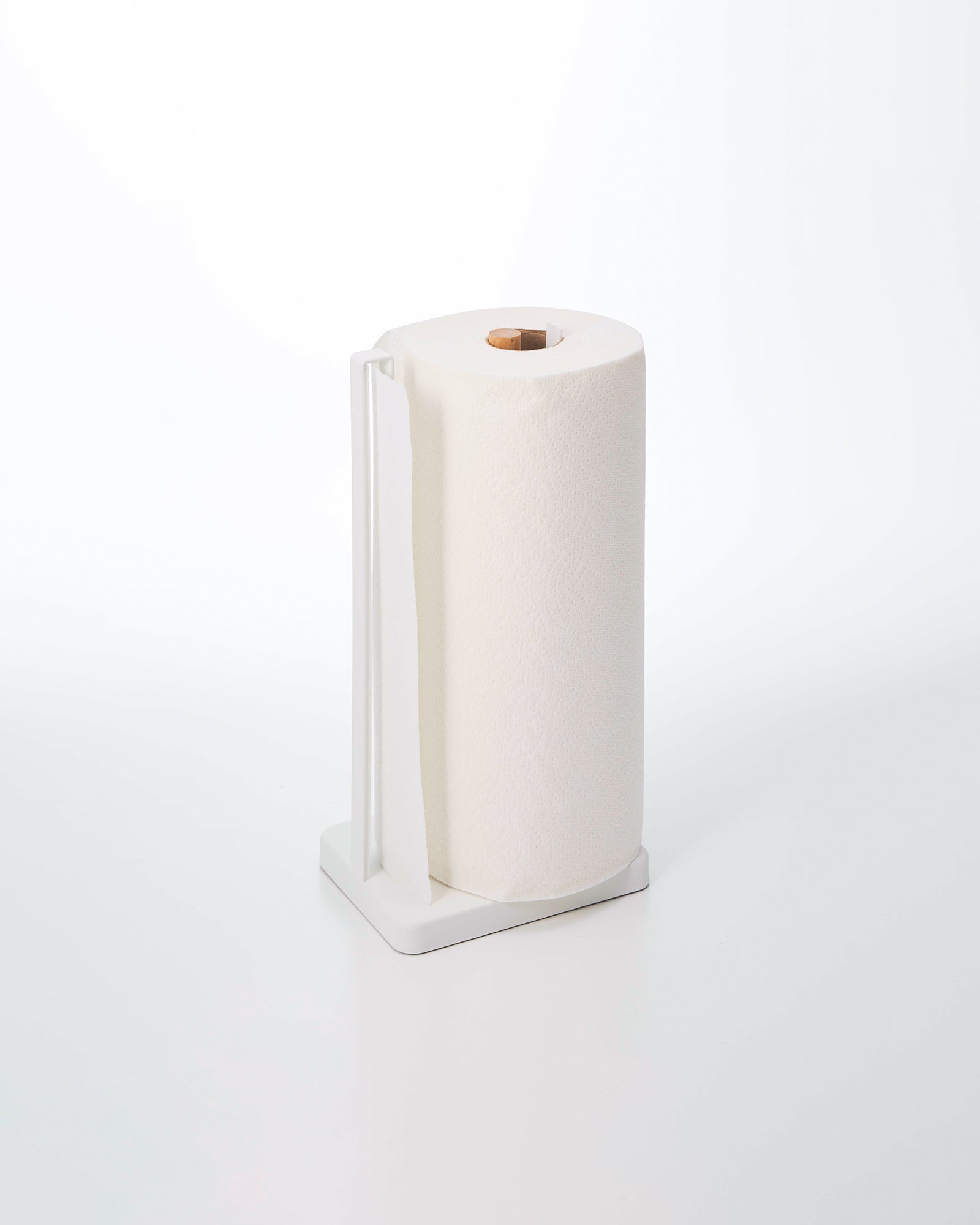 Sageandsill Paper Towel Holder Steel Wood — alternate view