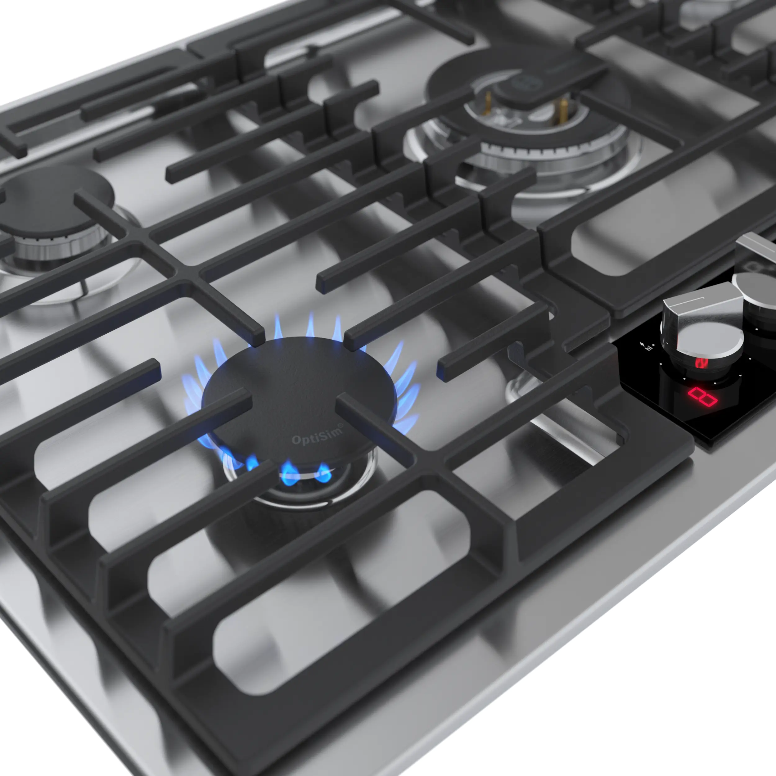 Bosch Benchmark Series 36 Stainless Steel GAS Cooktop NGMP659UC 1484149 — alternate view