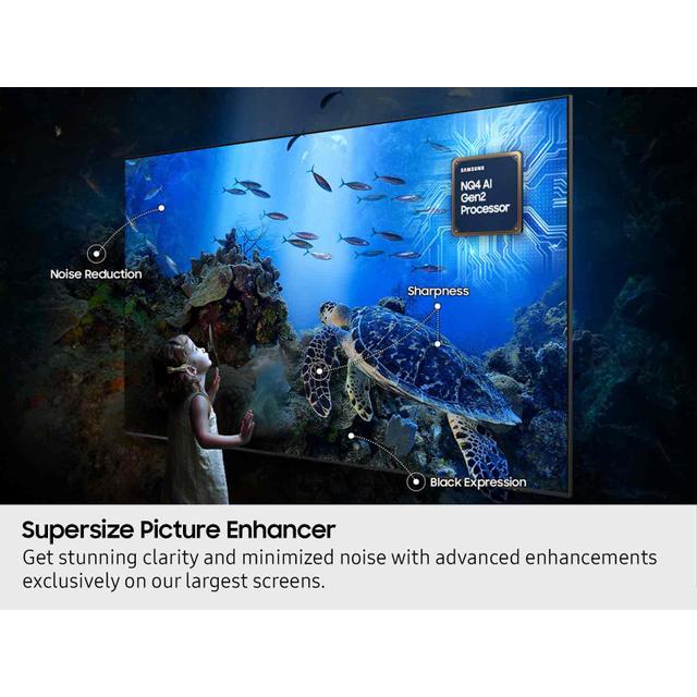 Samsung Qn80f 85 Inch Neo Qled 4k Vision Ai Smart Tv Qn85qn80fafxzc — alternate view