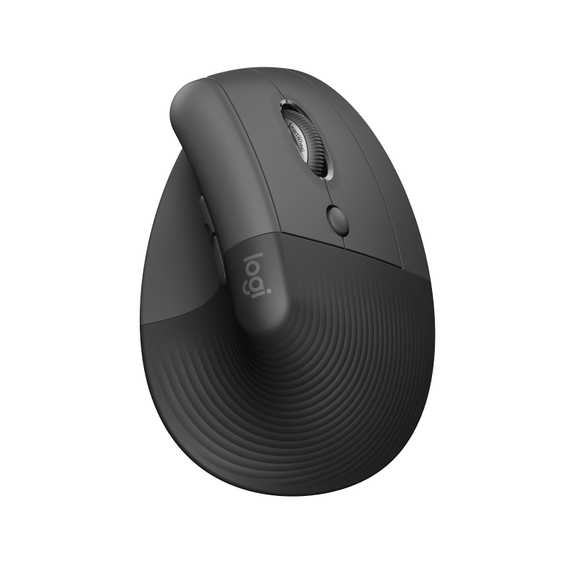 Logitech Lift Vertical Ergonomic Mouse — alternate view
