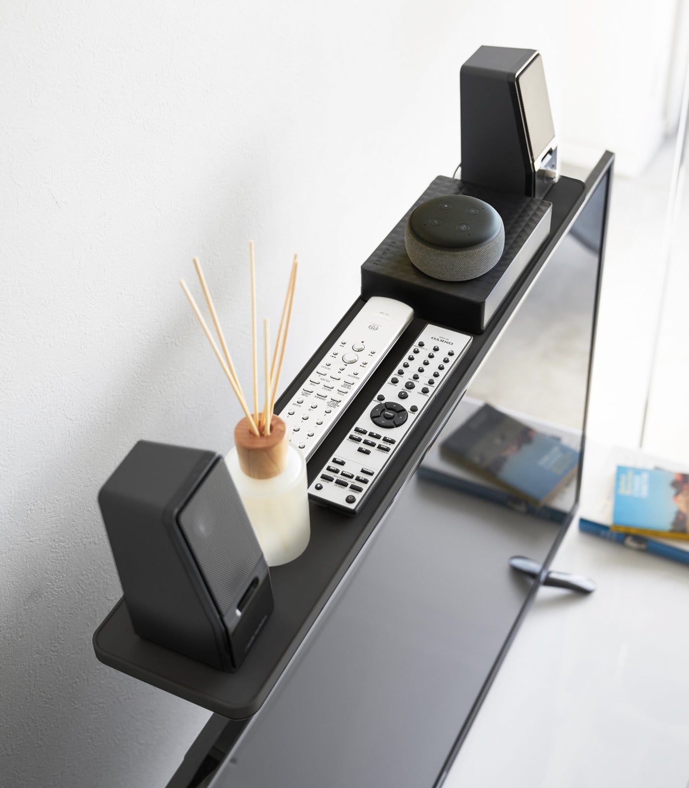 Sageandsill Vesa Compliant Tv Shelf 24 H Steel — alternate view