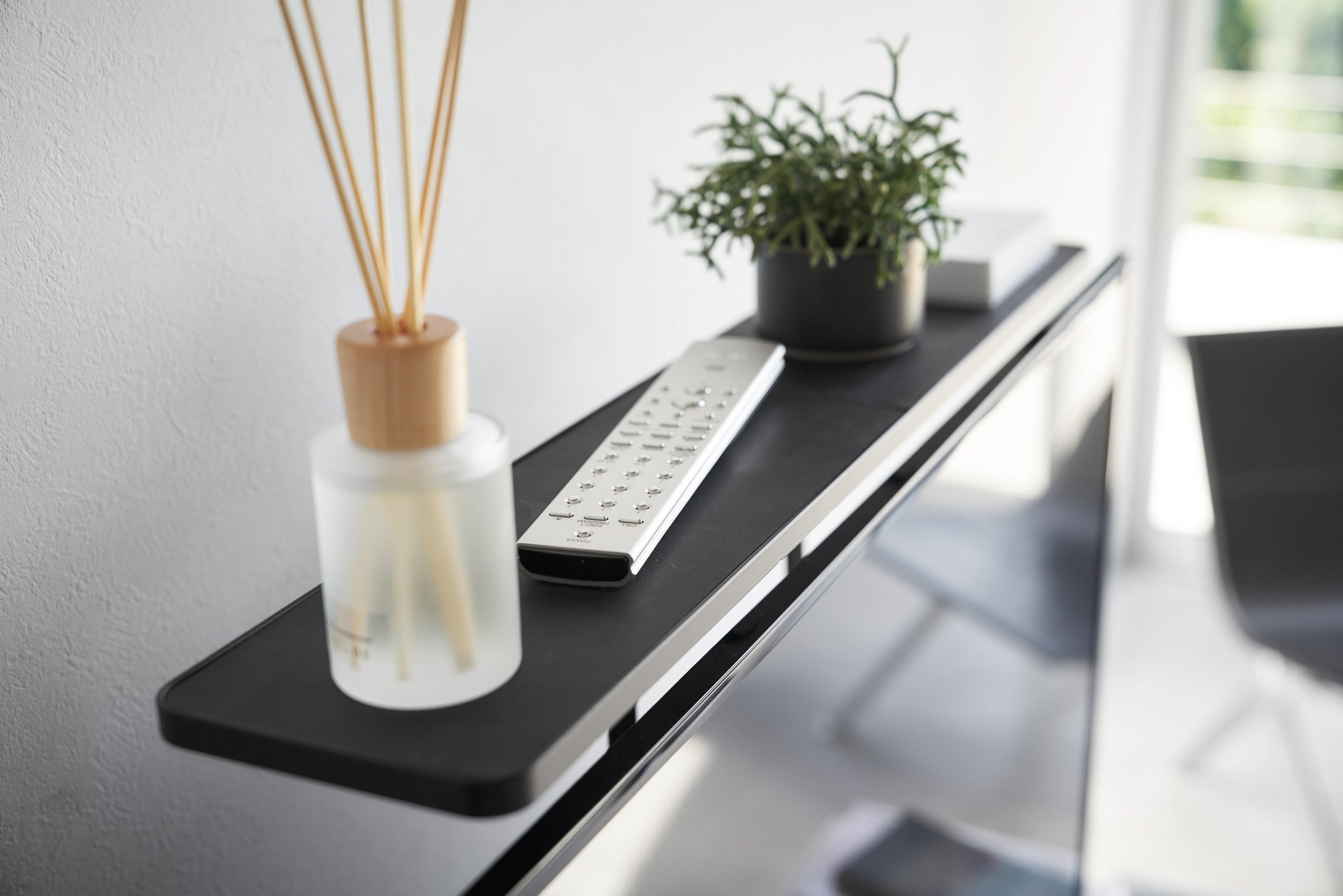 Sageandsill Vesa Compliant Tv Shelf 24 H Steel — alternate view