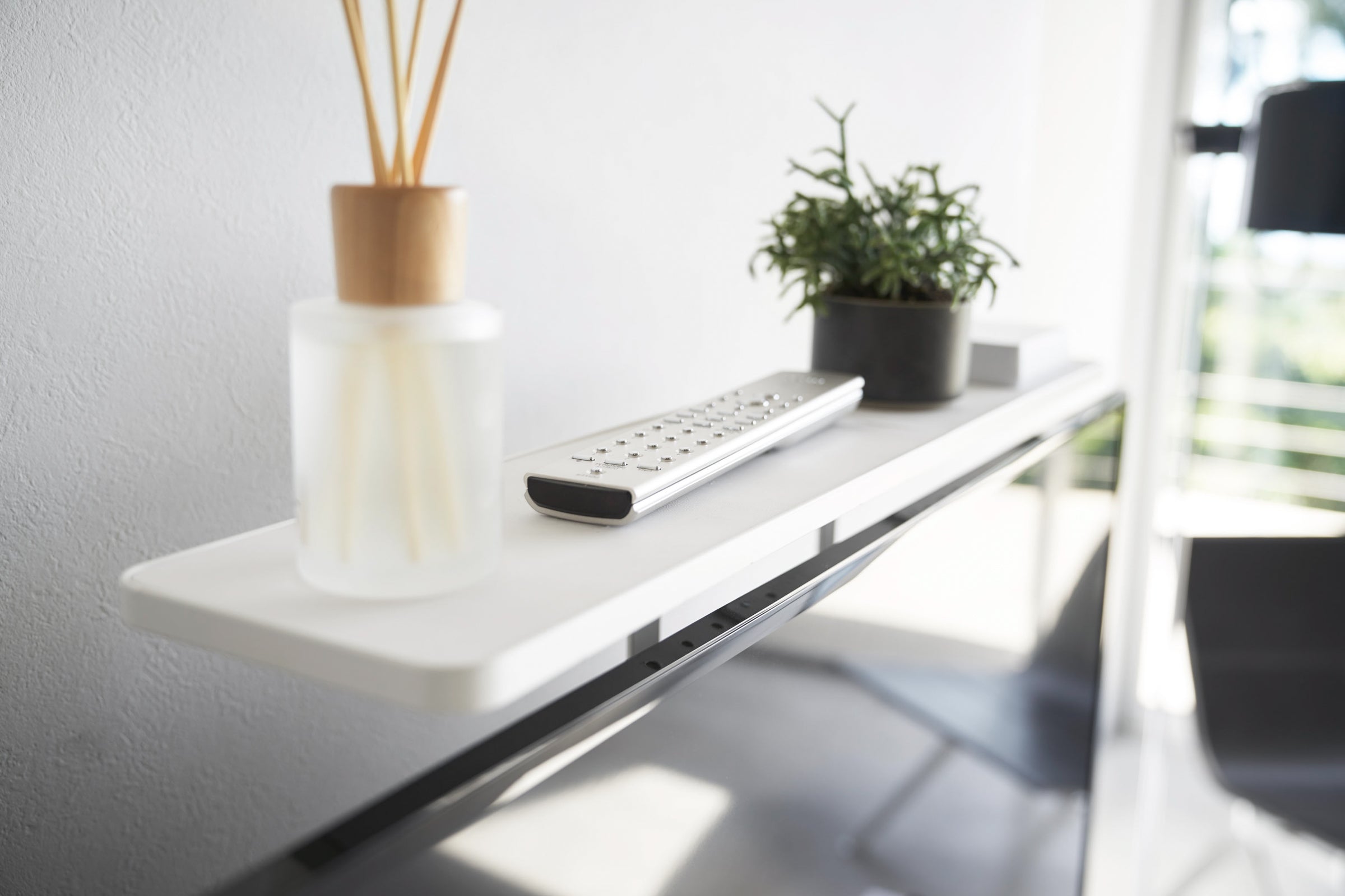 Sageandsill Vesa Compliant Tv Shelf 24 H Steel — alternate view