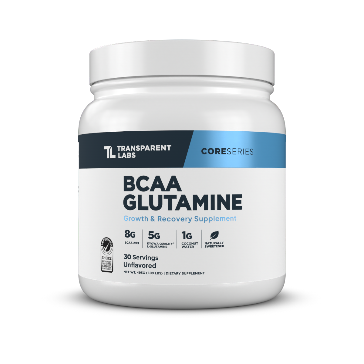 Transparent Labs BCAA Glutamine — alternate view