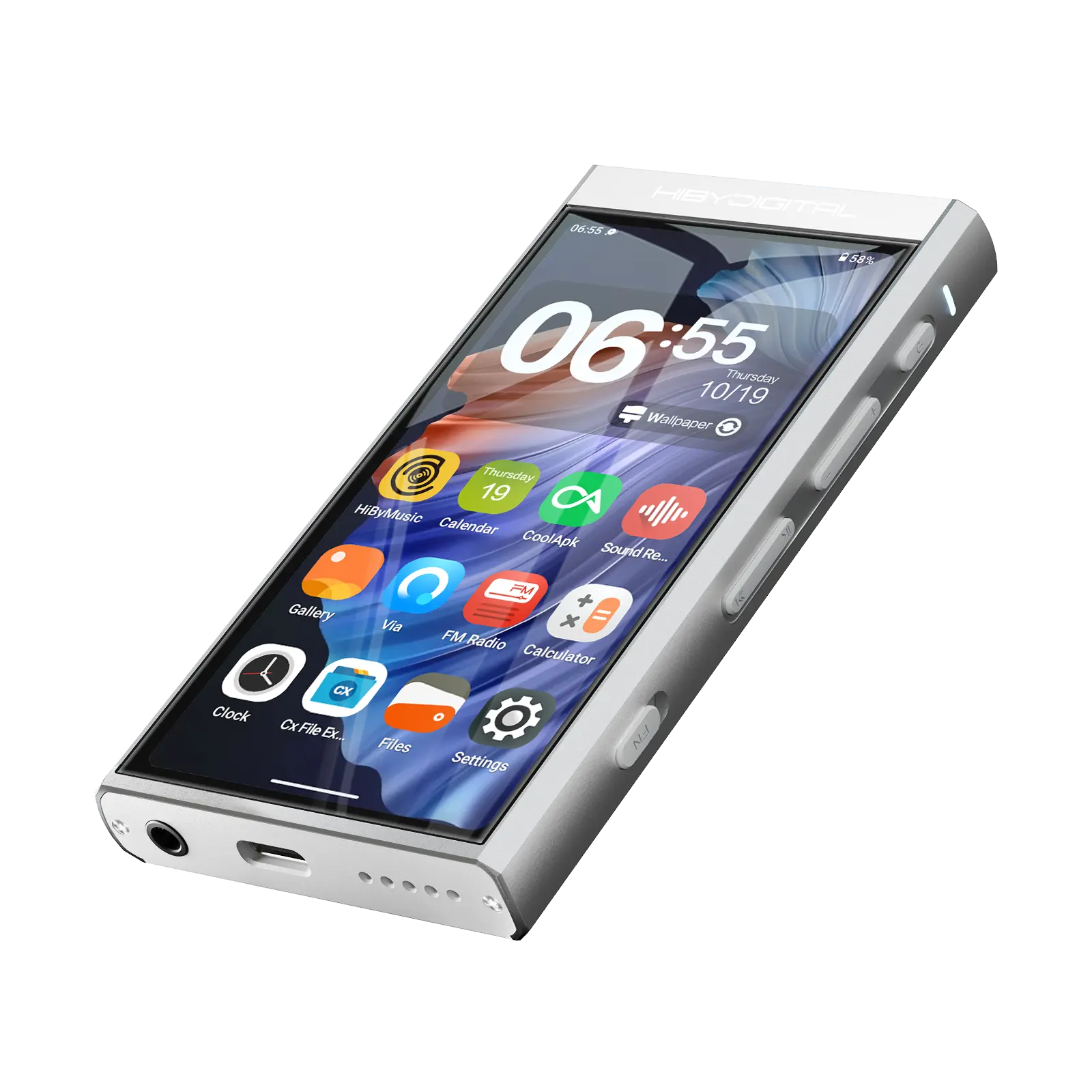 HiBy Digital M300 — alternate view