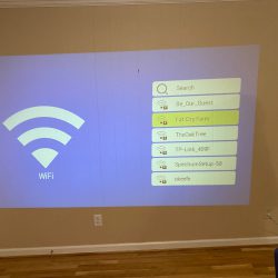 Artsea W25 Projector — alternate view