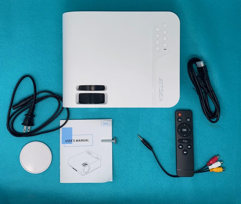 Artsea W25 Projector — alternate view
