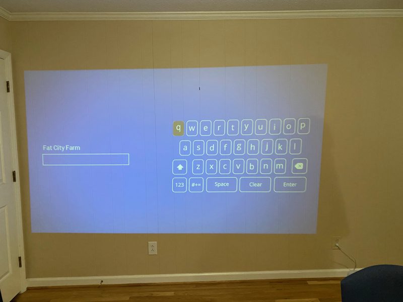 Artsea W25 Projector — alternate view