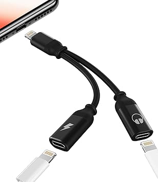 Apple Dual Lightning Audio Charger Adapter — alternate view