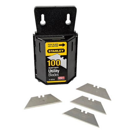 Stanley Heavy Duty Utility Blades 100 Pk — alternate view