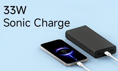 Xiaomi Power Bank 4i 20000mAh 33W Sonic Charge — alternate view