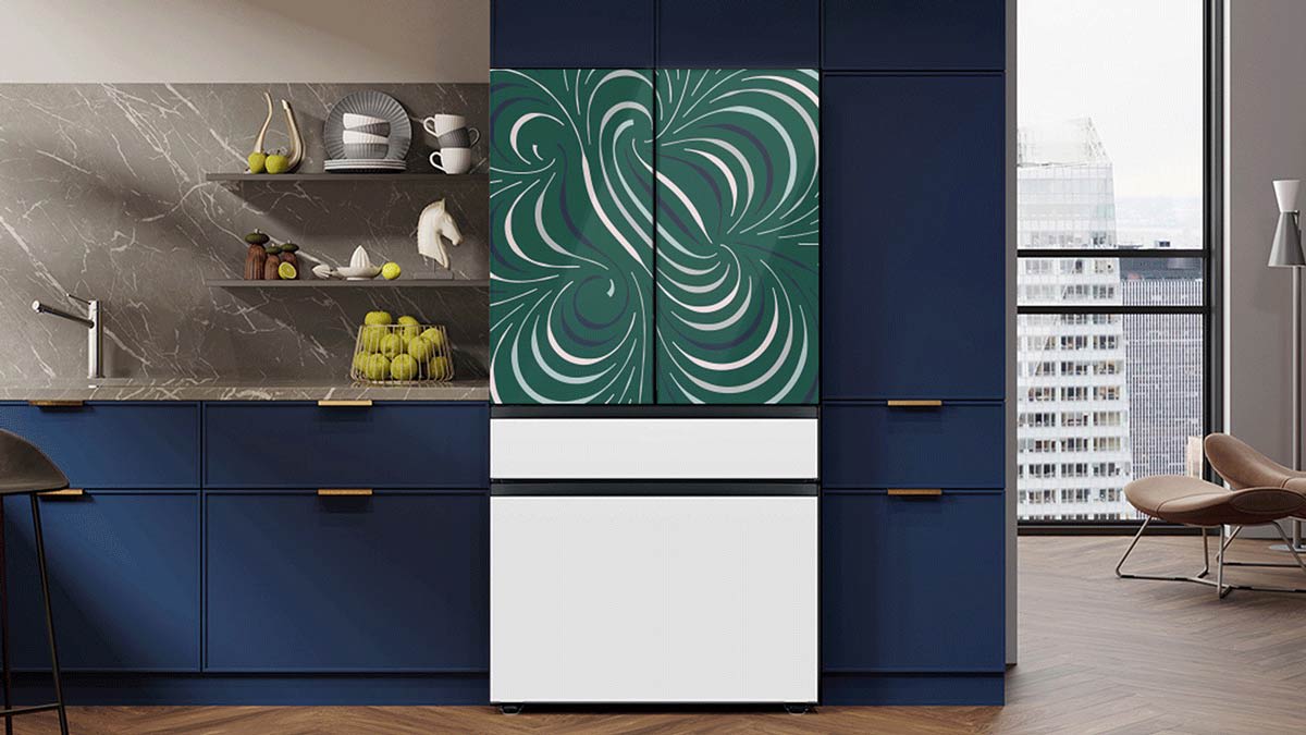 Samsung Bespoke Refrigerator — alternate view